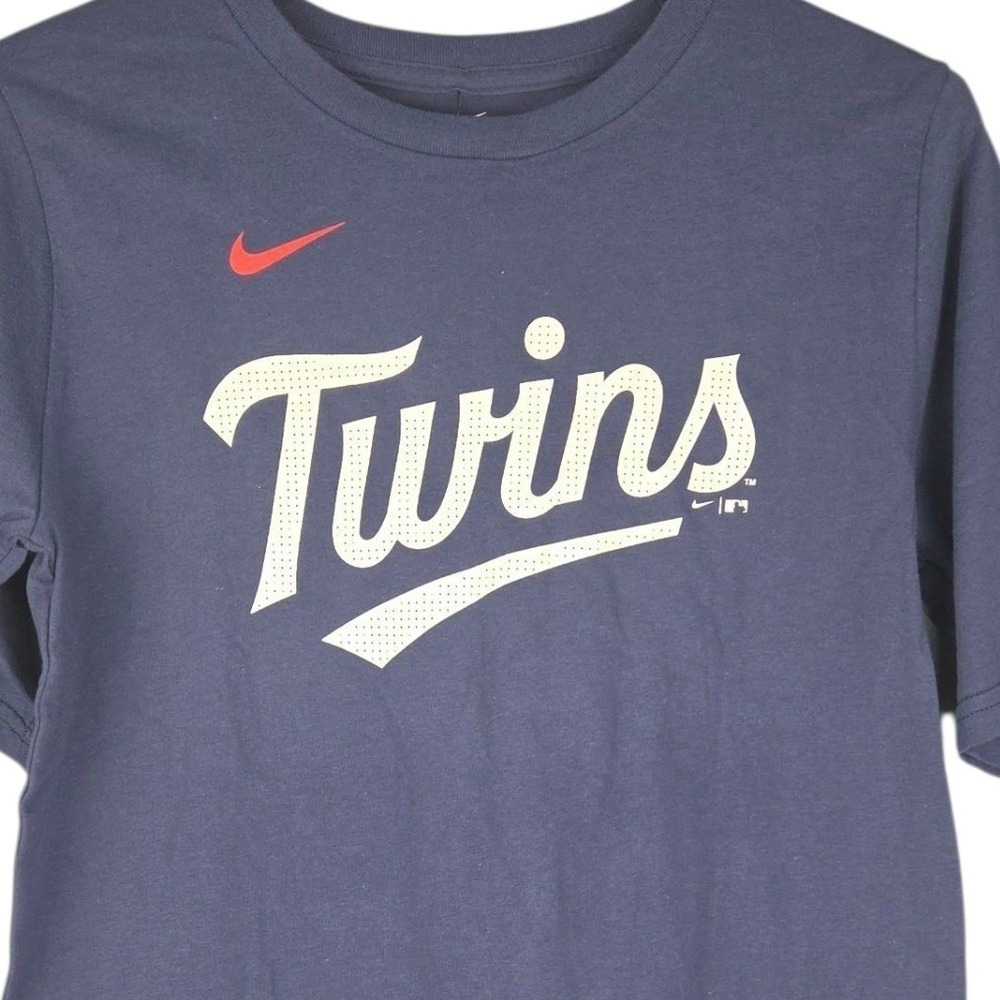 Carlos Correa Minnesota Twins Shirt Boys‎ XL 18/20 Nike MLB Blue #4 Baseball NWT